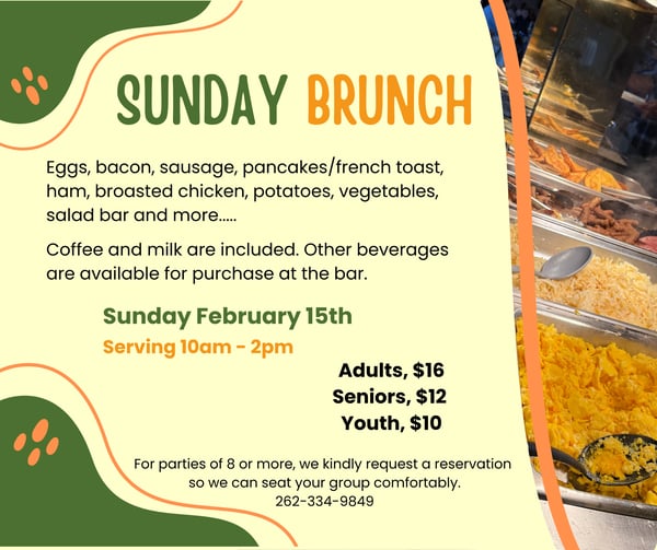 Copy of Cream and Green Modern Sunday Brunch  Instagram Post (Facebook Post)