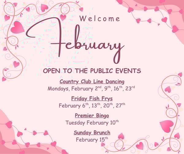 Pink Simple Welcome February Poster (Facebook Post) (2)