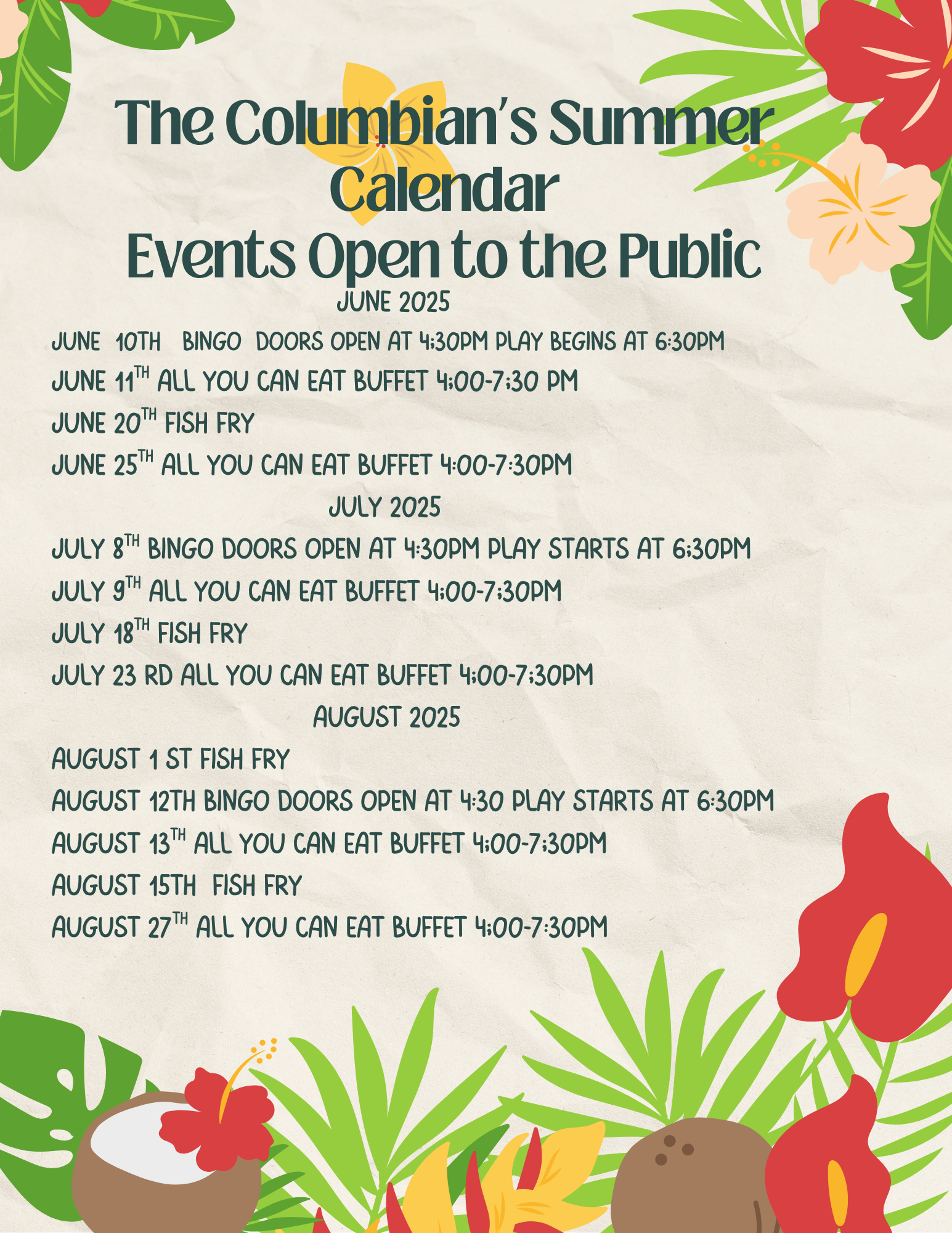 calendar for 2025